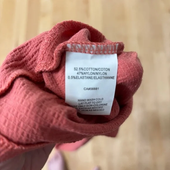 O'Neill Wrap Blouse in Rusty Rose Colour - Picture 3 of 3